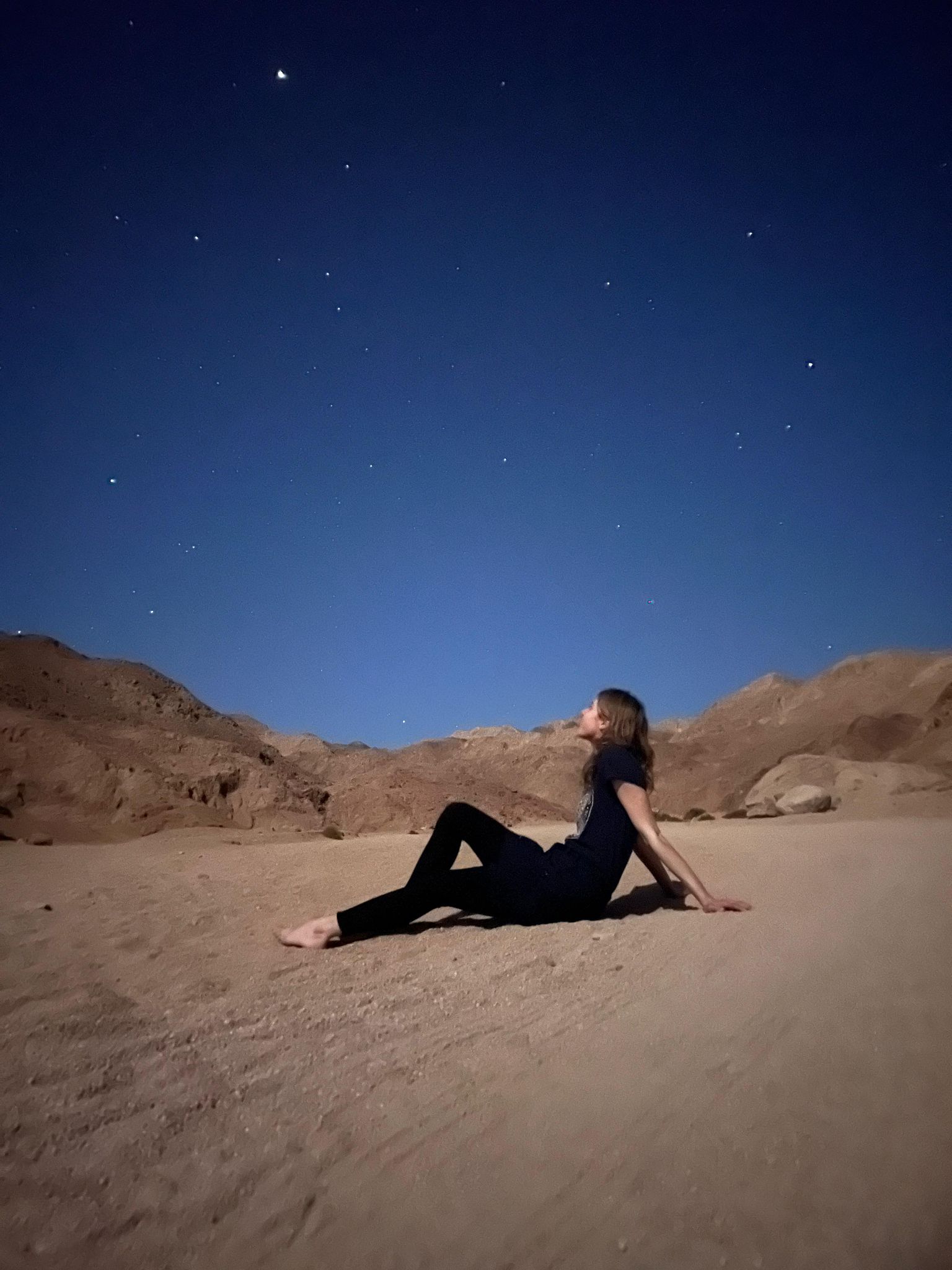 Robin & Gulbeyaz in the desert